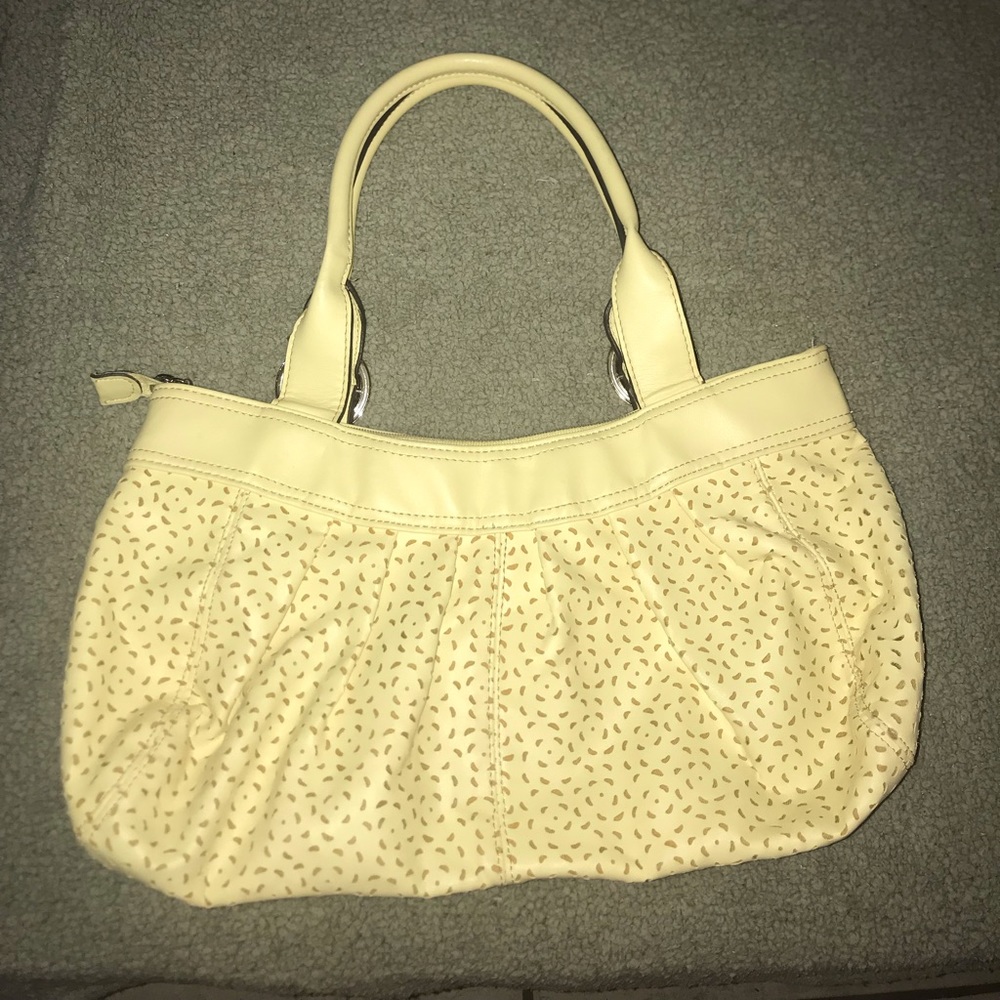 Yellow satchel